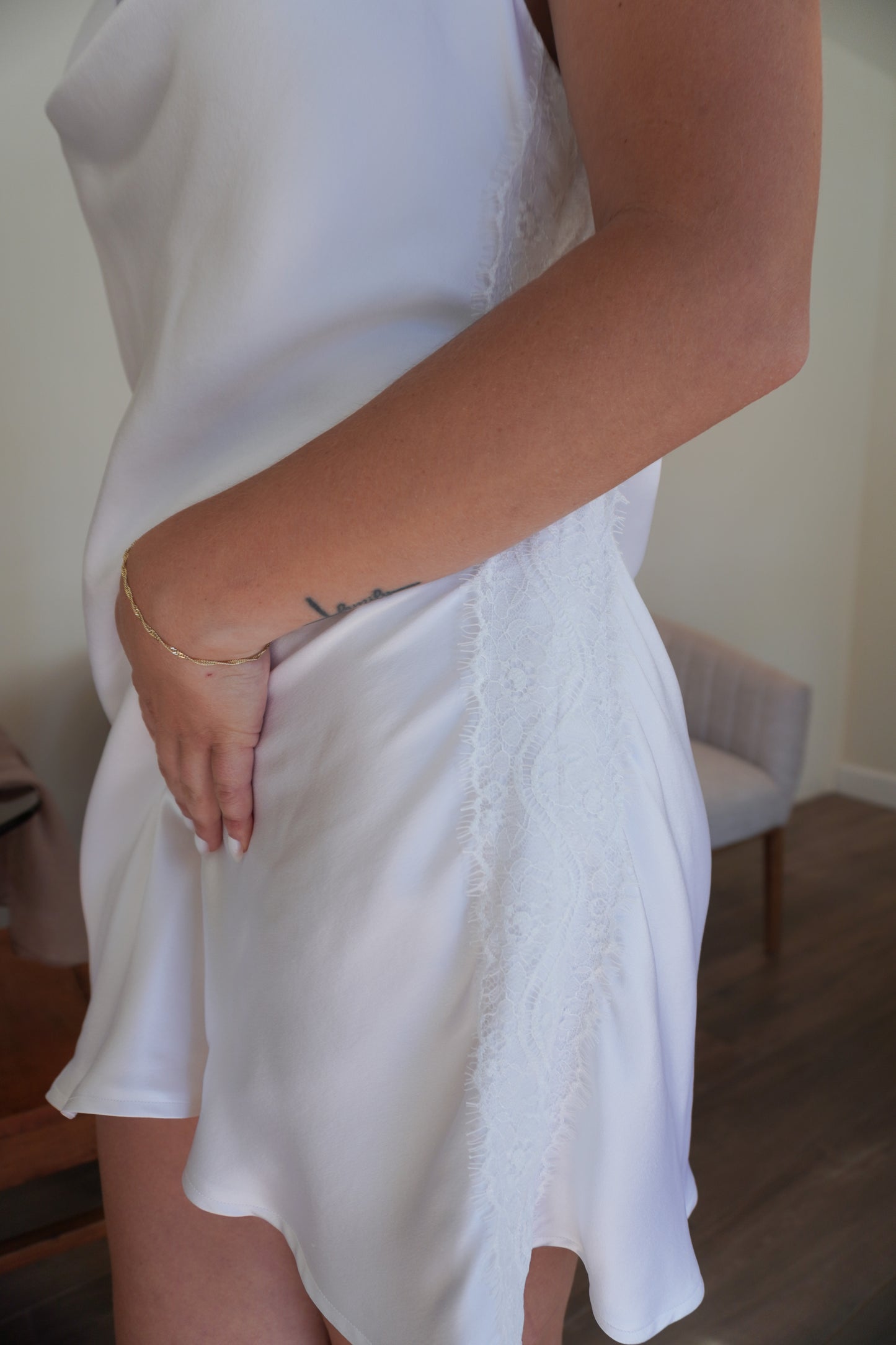 The Diane Silk Mini Dress