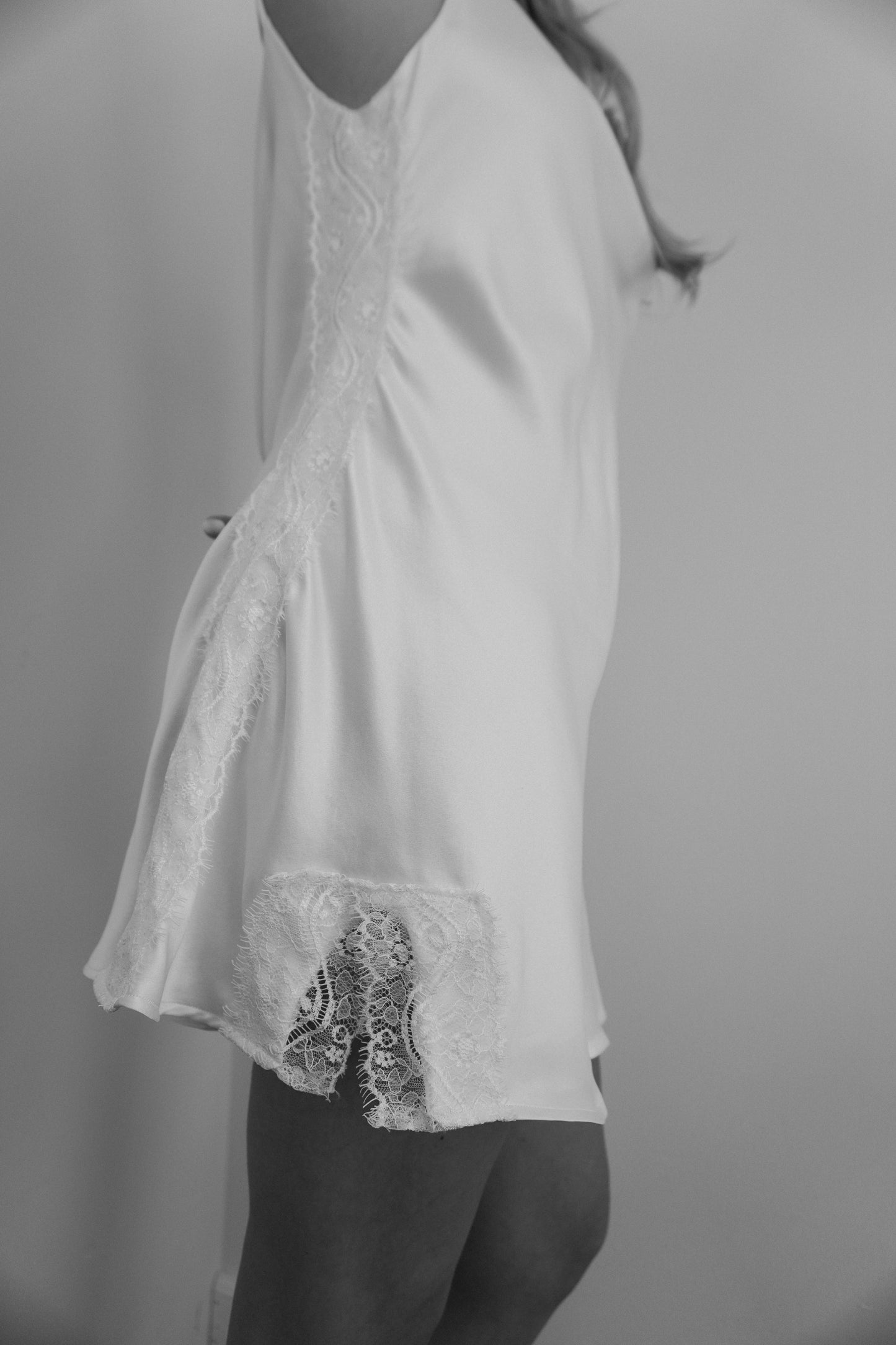 The Diane Silk Mini Dress