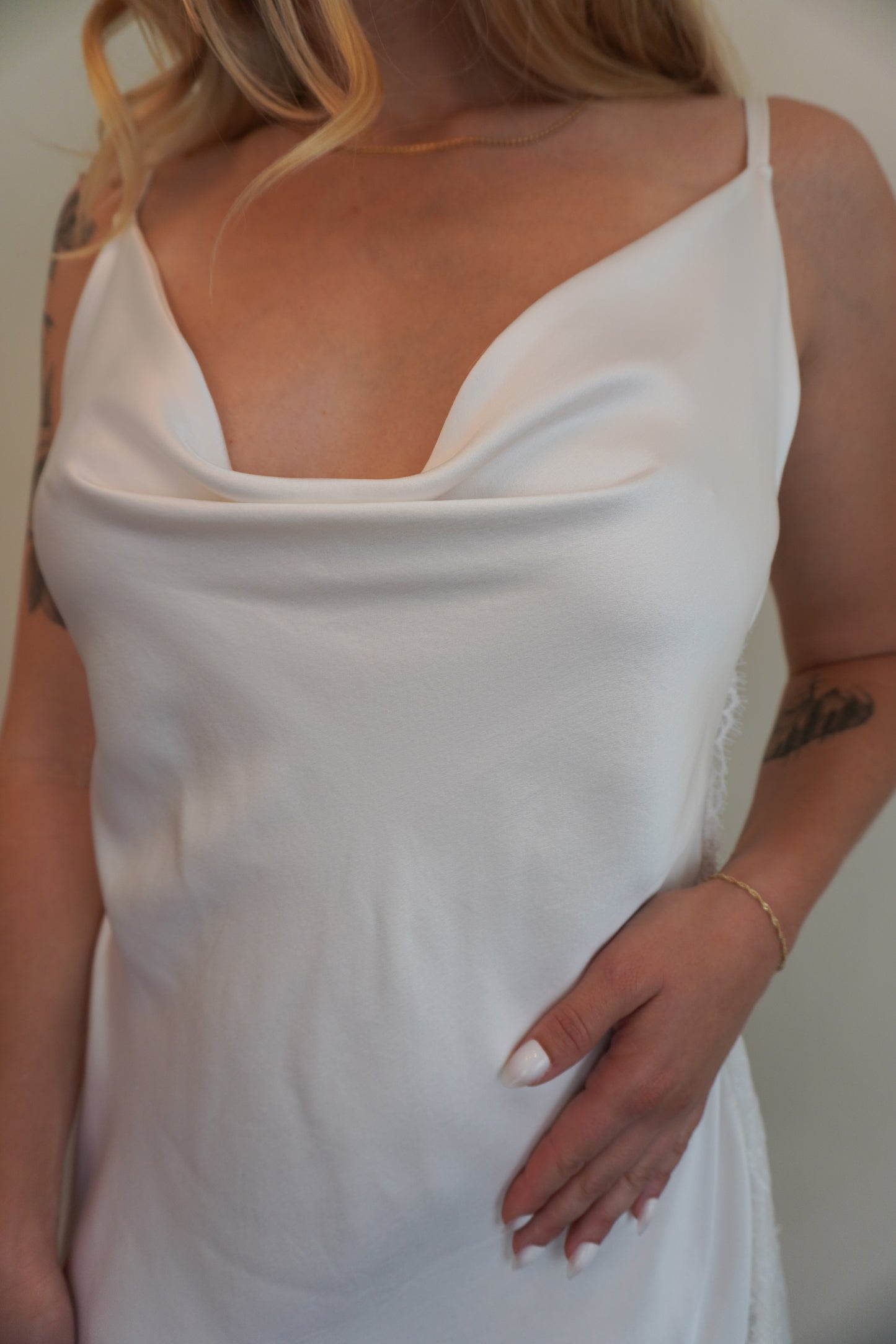 The Diane Silk Mini Dress