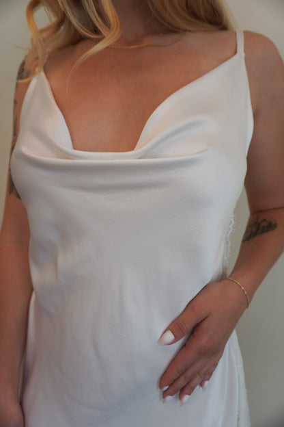 The Diane Silk Mini Dress