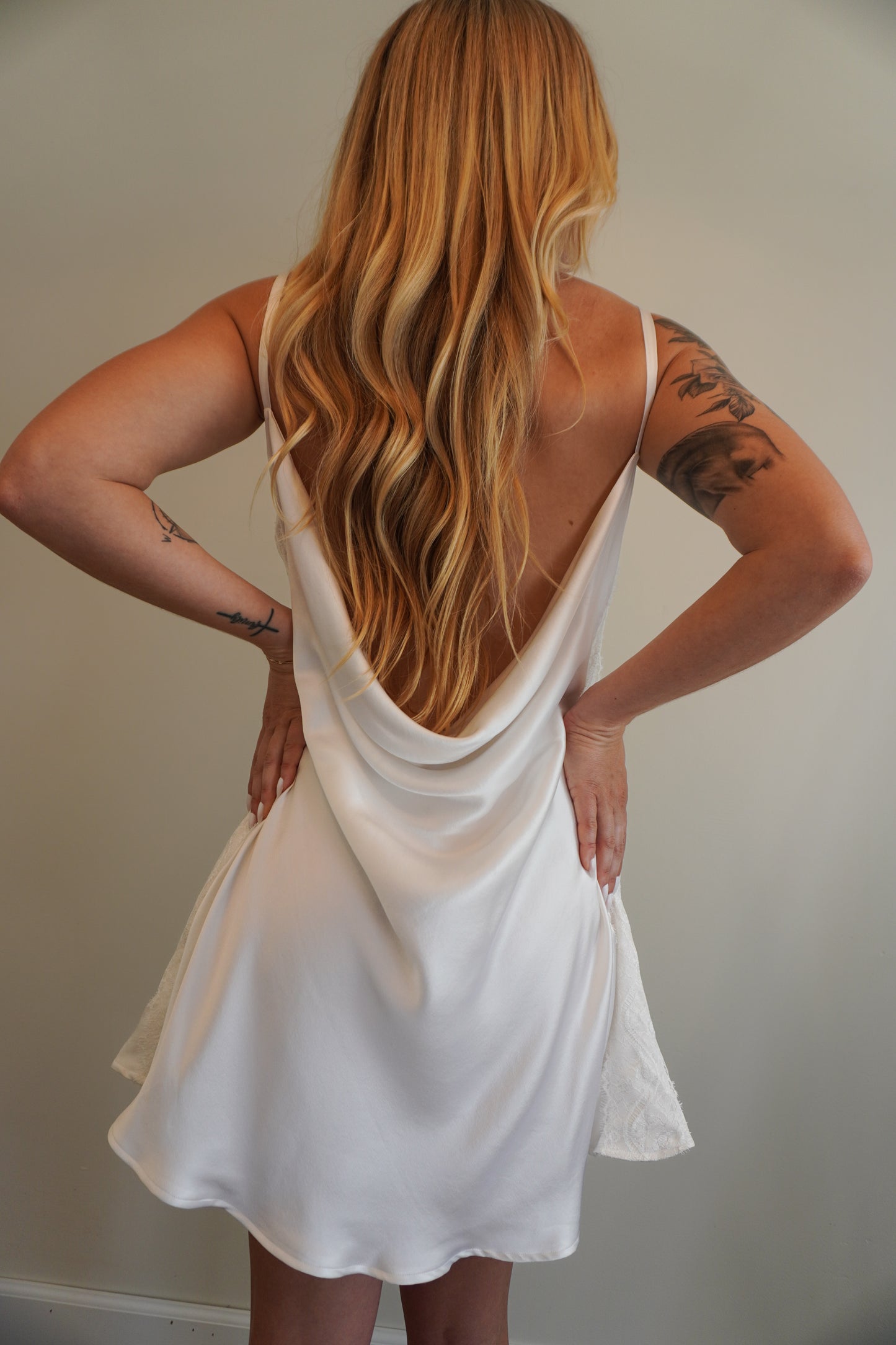 The Diane Silk Mini Dress