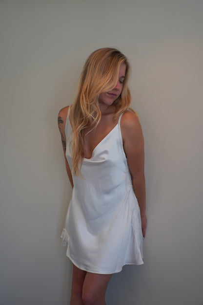 The Diane Silk Mini Dress
