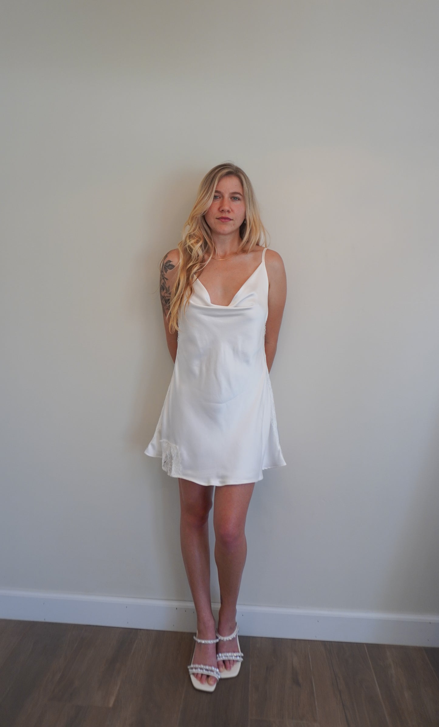 The Diane Silk Mini Dress