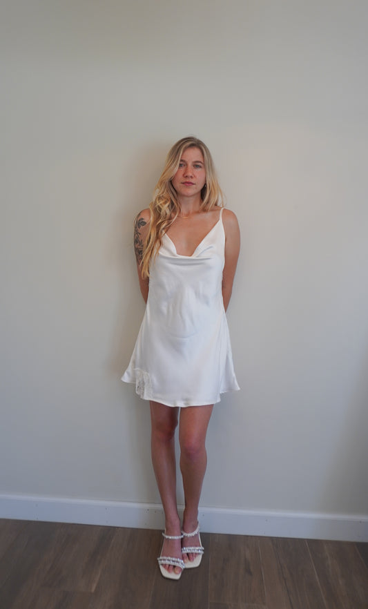 The Diane Silk Mini Dress
